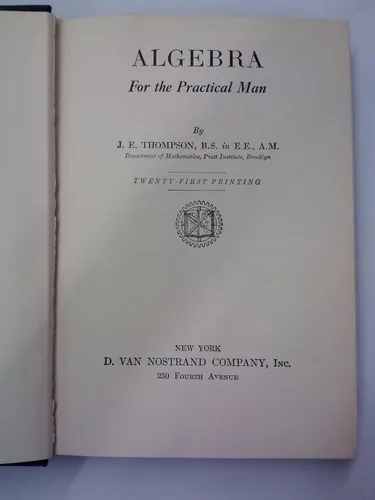 Vista 2 de Mathematics for Self-Study, Algebra for the Practical Man
