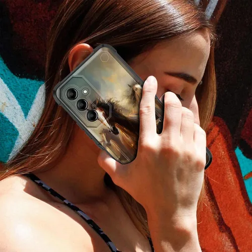 Vista 602 de Funda para Galaxy A14 5G, [Doble Capa][Protección contra Caídas de Grado Militar de 10 Pies] [Antideslizante] Funda Resistente a Prueba de Golpes
