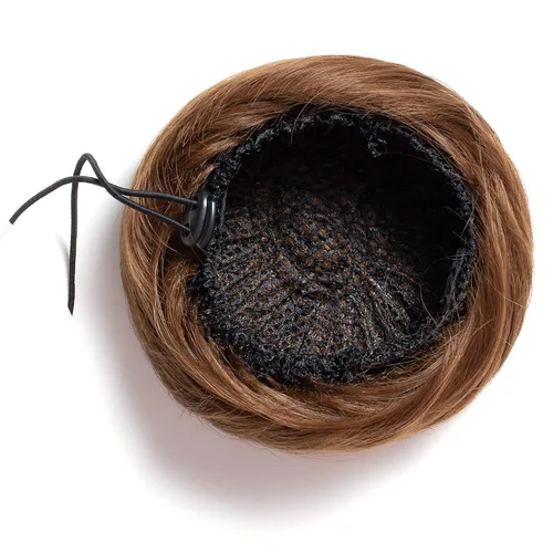 Vista 3 de Onedor Extensión de Cabello Fibra Sintética Chignon Donut Moño Peluca (10)