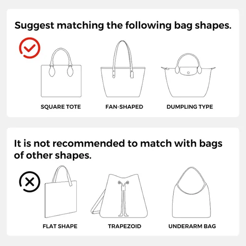 Vista 7 de Longchamp Neverful - Organizador de bolso con cremallera (28, azul claro) organizador de bolsas medianas, múltiples bolsillos con posición de taza
