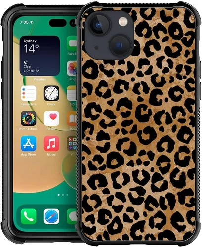 Vista 27 de Compatible con iPhone 13 Mini, diseño de H Art Cat Pattern, H Funda protectora de TPU resistente a arañazos y golpes para iPhone 13 Mini de 5.4