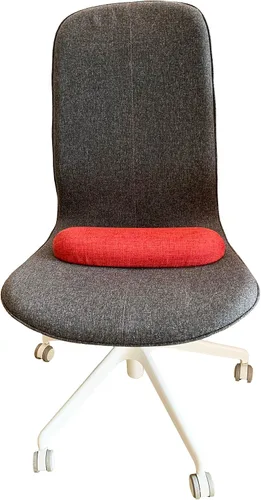 Vista 5 de Cuña Gokhale: para sentarse cómoda, relajada y saludable. Transforma cualquier silla para aliviar el dolor de espalda baja, dolor de cuello, dolor