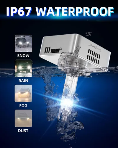 Vista 5 de Sinoparcel Bombilla de xenón D5S, 6000 K, blanco, 25 W, 2500 lm, más blanca y brillante, adecuada para 66540 12410 9285410171, PK32d-7, paquete de 2