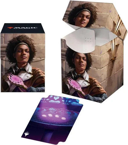 Vista 4 de Ultra Pro - MTG Murders at Karlov Manor 100+ Deck Box Alquist Proft, Master Sleuth for Magic: The Gathering - Tarjetas MTG con funda