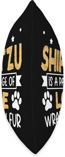 Vista 2 de Shih Tzu Shirts & Dog Lover Gifts A Package of Love Wrapped in Fur-Shih Tzu - Almohada de 16 x 16 pulgadas, multicolor