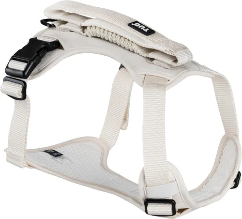 Vista 13 de Arnés para Perro TUG Grab Correa de Tráfico Integrada con Imán Adjunto para Control Rápido (Pequeño/Negro)