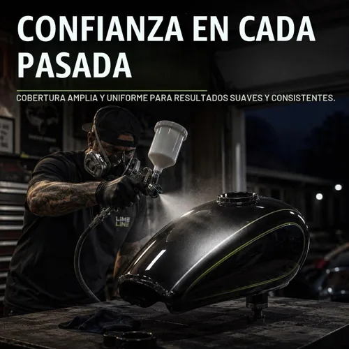 Vista 5 de 1.3 Pistola de pulverización automotriz de capa base/capa transparente
