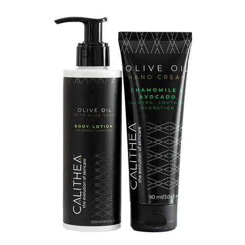 Vista 9 de Crema de manos Calithea - Crema hidratante nutritiva para manos con vitamina E, manzanilla, aguacate y aceite de oliva
