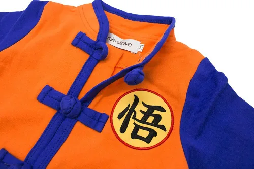 Vista 3 de Sudadera de manga larga con inspiración asiática tradicional para niños pequeños, 3 diseños
