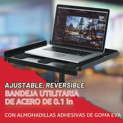 Vista 2 de Gator Frameworks Bandeja de medios ajustable resistente