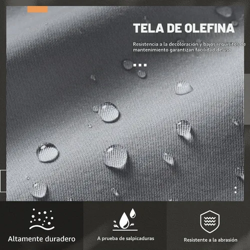 Vista 5 de Solaste Juego de muebles de aluminio para exteriores, juego de conversación de sofá seccional de 4 piezas con mesa de centro de vidrio templado