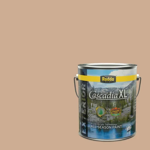 Vista 165 de Rodda Paint CASCADIA XL - Pintura satinada e imprimación para exteriores en uno, cuarto de galón, Annabel