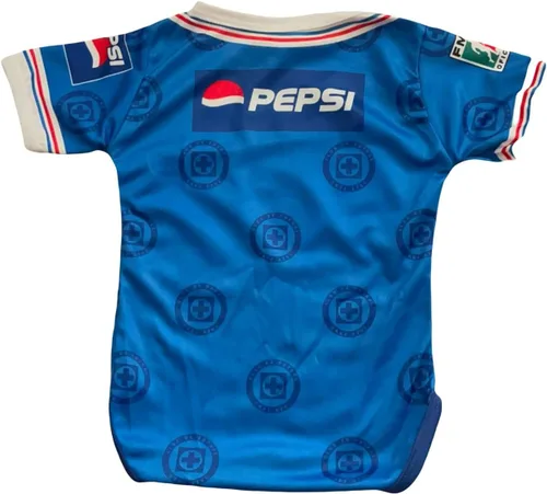 Vista 2 de Cr-uz Az-ul - Body personalizado de fútbol nacional para bebé, camiseta única personalizada para niños y niñas, M