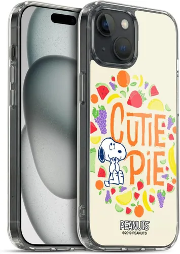 Vista 51 de Head Case Designs Funda de gel suave con licencia oficial de Peanuts Charlie y Snoopy Naturally Sweet compatible con Apple iPhone 7 Plus/iPhone 8