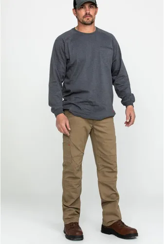 Vista 6 de Ariat Fr M5 Stretch Duralight - Pantalón de pierna recta apilable de lona para hombre