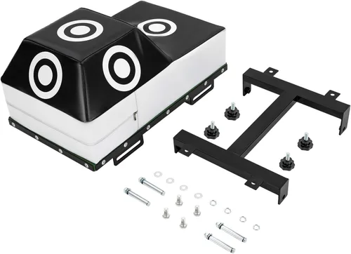 Vista 9 de Bolsa pesada de boxeo con corte superior para montaje en pared, boxeo cuadrado, entrenamiento de artes marciales mixtas, blanco de pared
