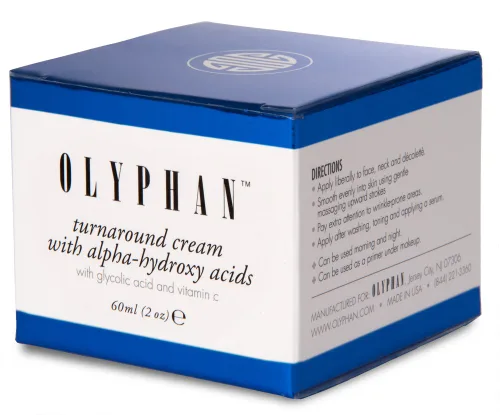 Vista 4 de OLYPHAN Crema de ácido alfa hidroxi para la cara, la mejor crema hidratante facial exfoliante de ácido glicólico, crema antienvejecimiento con AHA