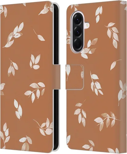 Vista 125 de Head Case Designs Officially Licensed Ninola Ditsy Flowers Yellow Nature Bold Leather Wallet Case Compatible with Samsung Galaxy A07 4G