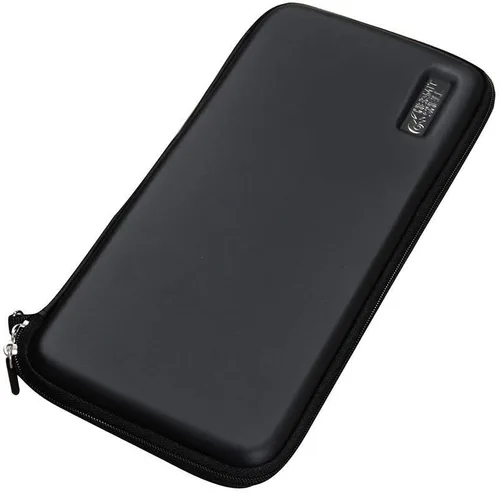 Vista 3 de Hermitshell Funda rígida de viaje para Apple Magic Keyboard MLA22LL/A Bluetooth (PU, negro)