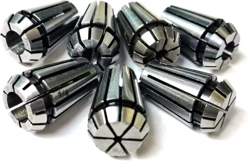 Vista 15 de 2 piezas de 1/2" ER32 Pinzas de resorte de precisión para torno CNC y fresado (Diámetro del agujero: 1/2")
