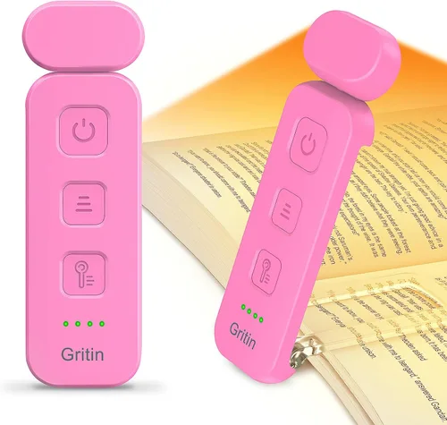 Vista 15 de Luz de lectura Gritin, luz recargable para leer en la cama