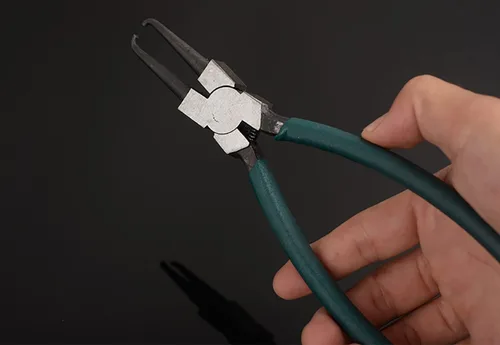 Vista 5 de Alicates de línea de combustible para automóvil de 8.7 pulgadas, pinzas de accesorios de juntas de tubería de gasolina de acero aleado, conector
