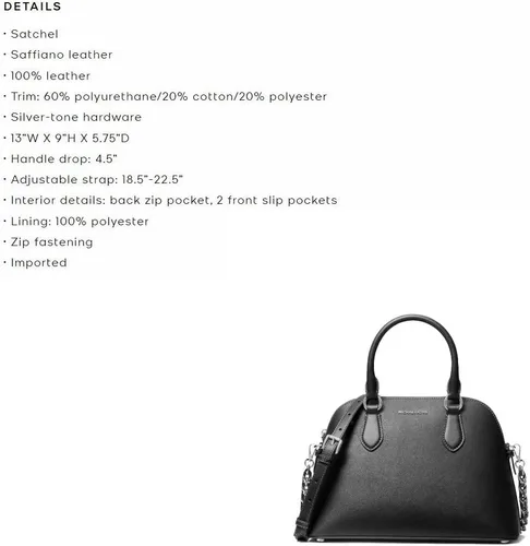 Vista 4 de Michael Kors Bolso tipo domo Veronica Medium Logo