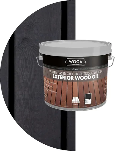 Vista 20 de WOCA Comprobador de aceite de madera exterior de Dinamarca, aceite penetrante a base de agua para superficies de madera al aire libre, muestra