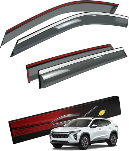 Vista 15 de Sze Protectores de Lluvia Compatibles con RAV4 2019-2023 2024 2025 Deflectores de Ventana Lateral Protectores de Lluvia RAV4 Protector Deflector