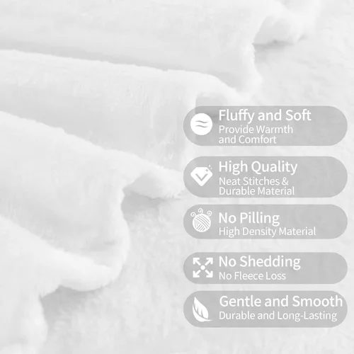 Vista 2 de Manta de terciopelo ultrasuave, colcha ligera para cama, sofá, forro polar duradero para decoración del hogar, alfombra lujosa de 80 x 60 pulgadas