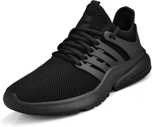 Vista 2 de tenis para hombre, antideslizantes, resistentes al deslizamiento, de punto.