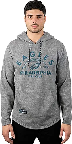 Vista 37 de Ultra Game Sudadera con capucha retro oficial de la NFL para hombre