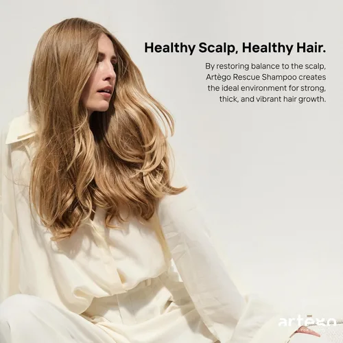 Vista 6 de Artègo Easy Care T Rescue Shampoo (8.5 fl oz) – Prevención de pérdida de cabello y fórmula fortalecedora