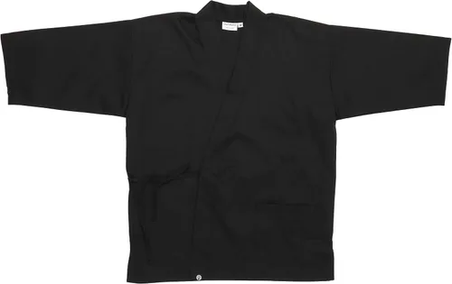 Vista 6 de Chef Works Abrigo de chef de sushi unisex