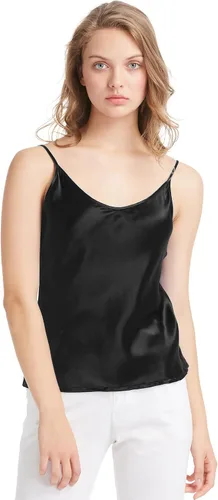 Vista 12 de LilySilk Camisola de Seda para Mujer 100% Seda de Mora de 19MM Básica Playeras Sin Mangas de Verano Top Clásico Holgado