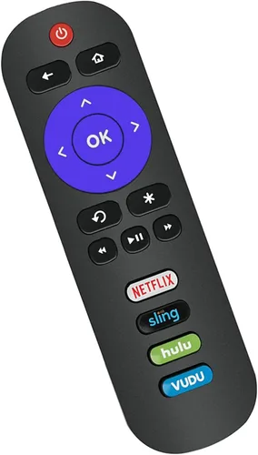 Vista 3 de Reemplazo de control remoto para JVC Roku TV LT-32MAW388 LT-40MAB588 LT-43MAW588 LT-49MAW598 LT-50MAW595 LT-65MAW595