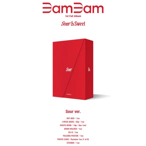 Vista 2 de Bambam GOT7 - Álbum agrio y dulce (Vol.1) (versión agria)