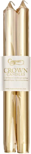 Vista 18 de Entertaining with Caspari velas, sin goteo, sin humo, sin perfume, 10 pulgadas, 2 unidades., Rojo