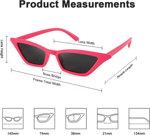 Vista 6 de FEISEDY Gafas de sol polarizadas de gran tamaño, ajuste sobre lentes de sol de moda, protección UV400, B2922, 65mm