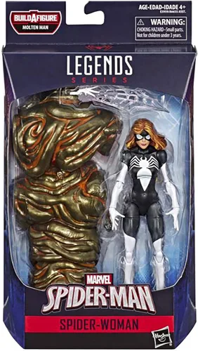 Vista 3 de Marvel Spider-Man Legends Series - Figura coleccionable de Spider-Woman de 6 pulgadas