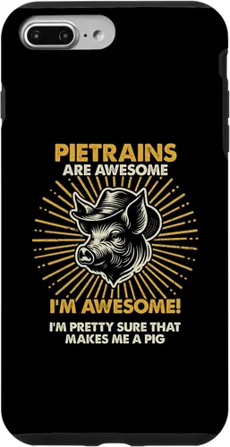 Vista 10 de iPhone 12 mini Pig Dad Mom Awesome - Caso de criador de granjeros Pietrains