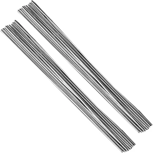 Vista 8 de Varillas de soldadura de aluminio, paquete de 20 cables universales de soldadura de aluminio de baja temperatura para energía eléctrica, química