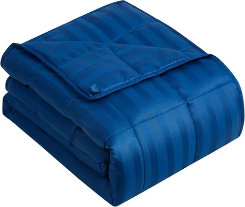 Vista 21 de anfie - Manta con peso para niños (40 x 60 pulgadas, 10 libras), ultrasuave y acogedora, refrescante, lavable a máquina, beige
