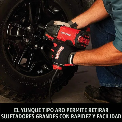 Vista 4 de CRAFTSMAN - Llave de impacto, 1/2 pulgadas, 7.5 amperios