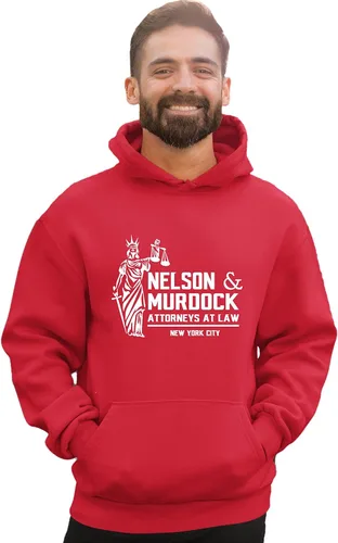 Vista 15 de Go All Out Nelson And Murdock Attorneys At Law - Sudadera con capucha para hombre y mujer
