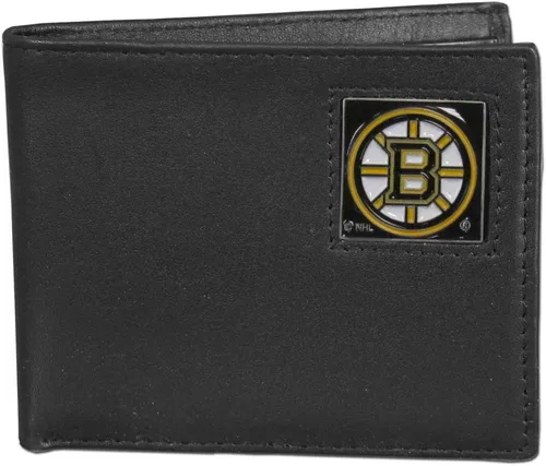 Vista 26 de Siskiyou Sports NHL Cartera de cuero genuino biplegable