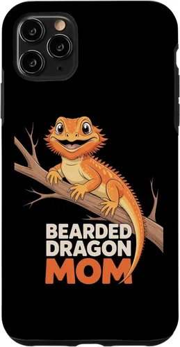 Vista 13 de Bearded Dragon Mom Reptile Parent Animal Care Fan Case for iPhone XR