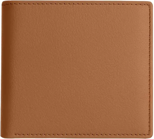 Vista 15 de Bullz RFID bloqueo de señal de protección contra robo de cuero grande grueso de seguridad para hombre cartera, Negro