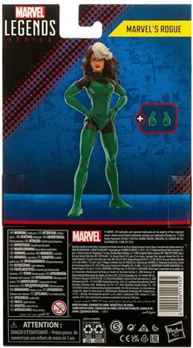 Vista 6 de Marvel Legends Series Marvel's Rogue, Uncanny X-Men Figuras de acción coleccionables de 6 pulgadas, 2 accesorios