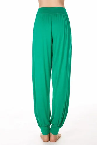 Vista 28 de Pantalones de algodón para mujer, elásticos, suaves, para yoga, deportes